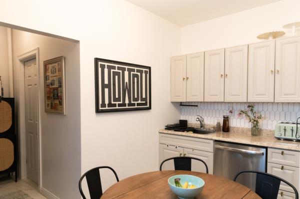 The Miller family kitchen. 