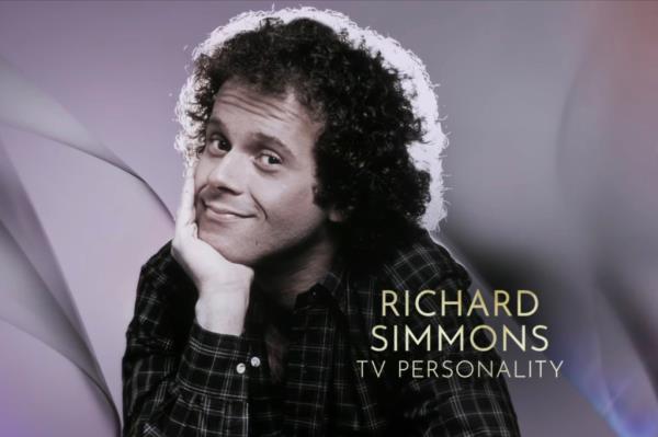 Richard Simmons in the 2024 Emmys tribute.