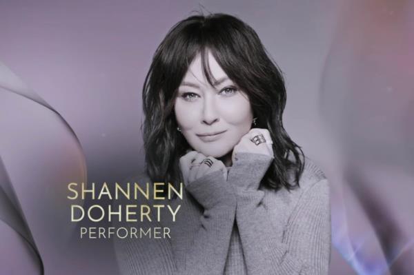Shannen Doherty in the Emmys 2024 In Memoriam.
