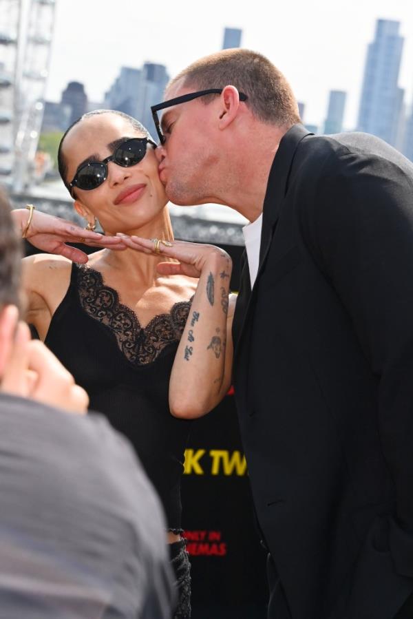 Zoe Kravitz and Channing Tatum at an event for 