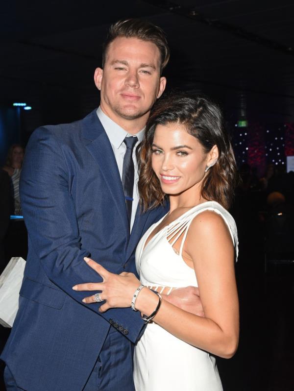 Channing with his ex-wife Jenna Dewan.