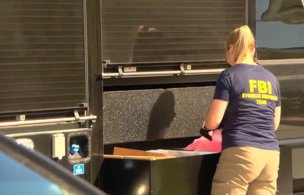 Federal authorities were at the home of a Myrtle Beach pastor l<em></em>inked to an investigation that gained natio<em></em>nal attention.