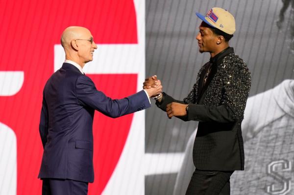 Ron Holland II was selected by the Pistons in the first round.