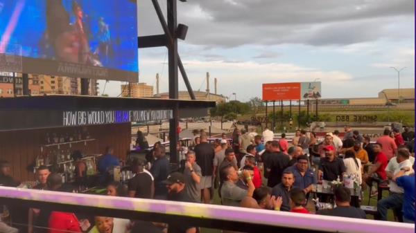 A bullet struck Burt in the upper back while she was sitting on the rooftop patio of Smoke Skybar on East Crockett Street.