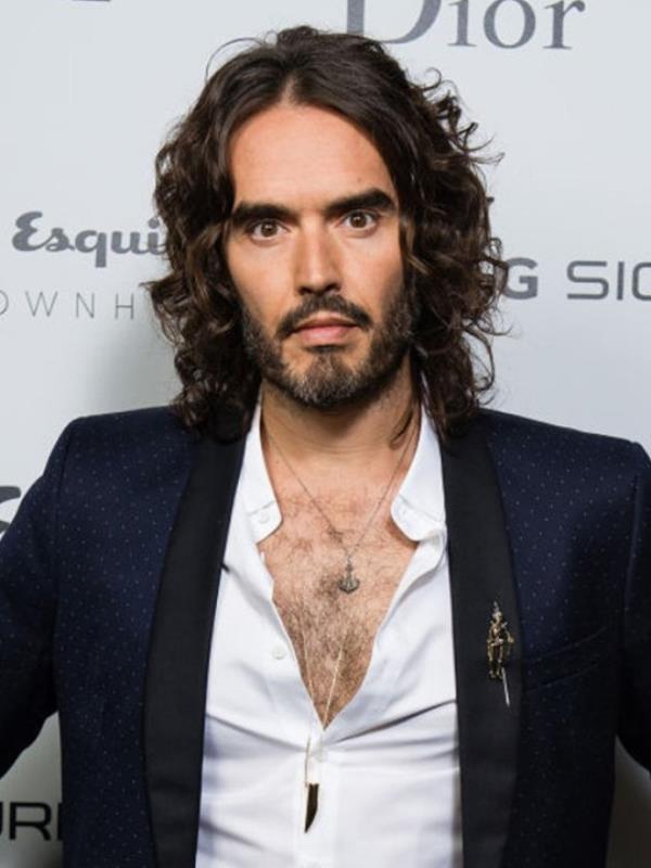 Russell Brand and other celebs defending the right to protestRex/BT/Getty