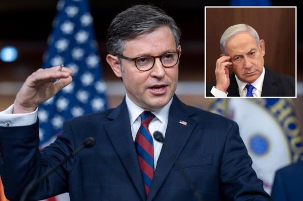 ohnson did not specify a date for Netanyahu's speech.