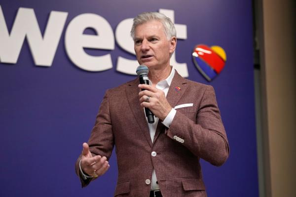 Southwest Airlines CEO Bob Jordan has faced calls for his ouster from activist investor Elliott Management.