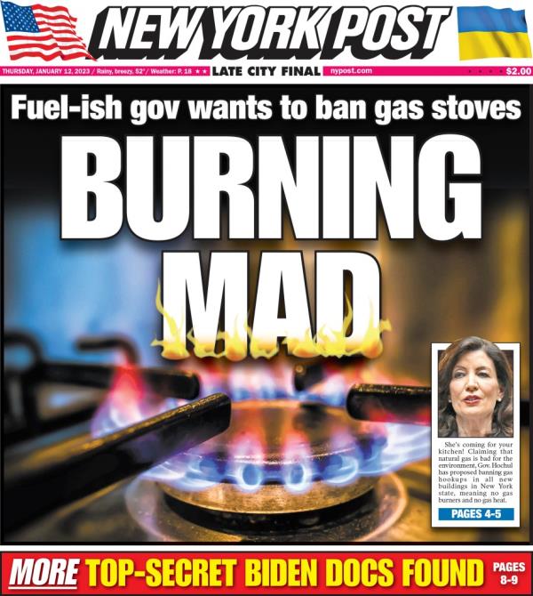 Hochul New York Post cover