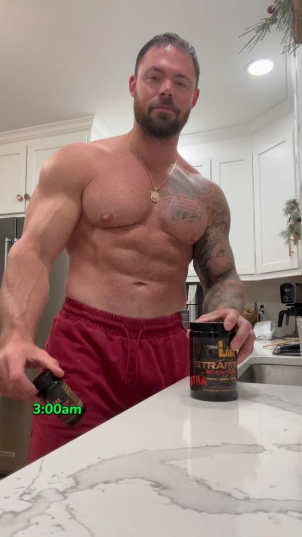 FOR SUNDAY NEWS - Detective Edward W. Barrett, who works in the NYPDas Warrant Section, advertises his workouts and the supplements he takes, with names like aBallistics Fat Burner,a aShots Fired,a and aStrapped,a on social media. But he and other buff NYPD cops are facing new rules when it comes to taking nutritio<em></em>nal supplements to bulk up, according to a memo sent to cops last week.