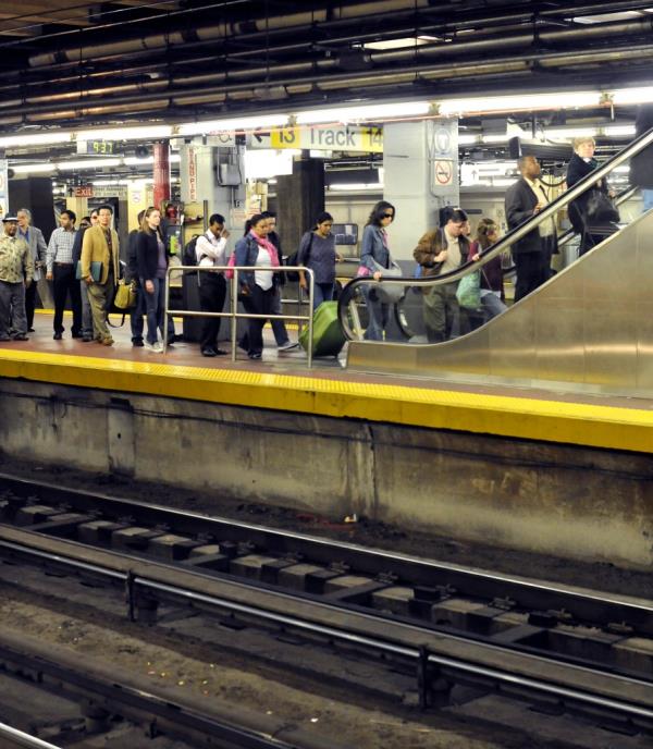Penn Station platform