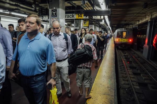 Penn Station platform