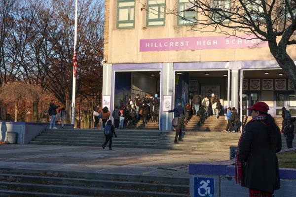 Hillcrest High School in Jamaica.