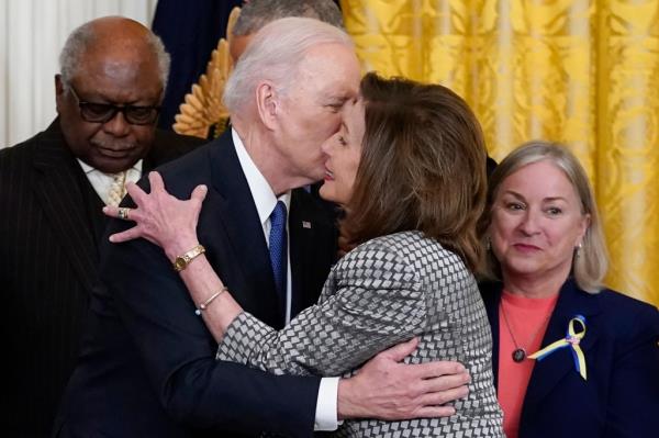 Pelosi was one of the senior Democrats who urged Biden to step aside after his disastrous debate performance in late June.