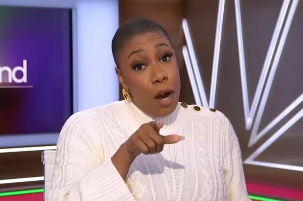 MSNBC host Symone Sanders-Townsend, who served as a senior adviser to Biden, tore into former House Speaker Nancy Pelosi.