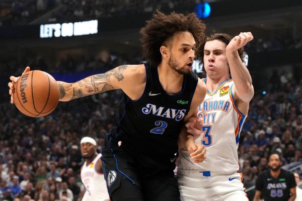 Dereck Lively helped the Mavericks defeat the Thunder in Game 7.