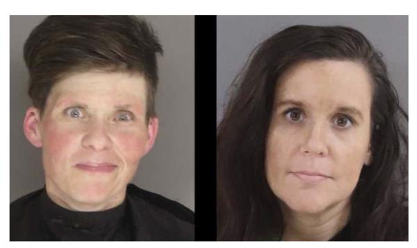 Karen Gail Smith, 40, and Megan Brooke Williamson, 36, were arrested in May after being allegedly caught squatting