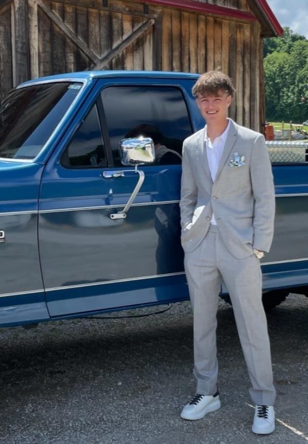 Gerlach is being posthumously hailed a hero for shielding others from gunfire.