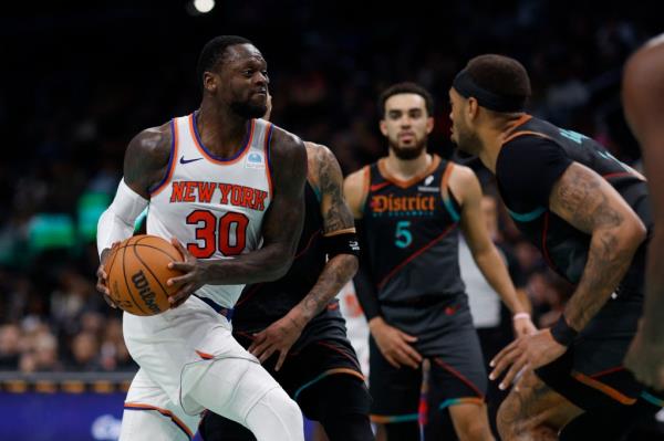 Randle had a strong game against the Wizards on Friday.