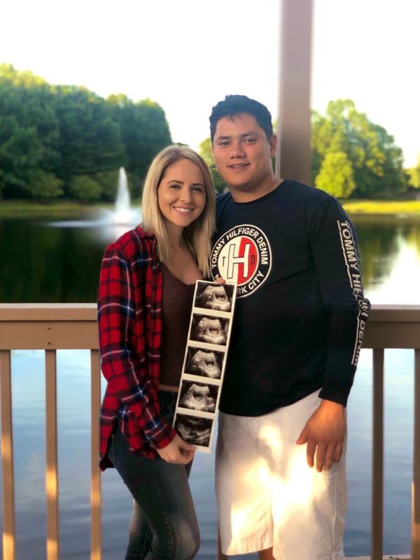 Payton Shires and her fiancé Nicholas Rafter