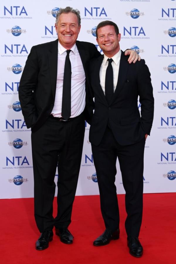 Piers Morgan and Dermot O'Leary. 