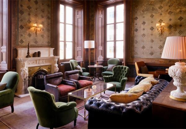 Interior of a room at Soho House. 