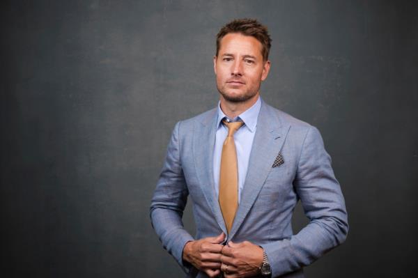 Justin Hartley poses for a portrait to promote 
