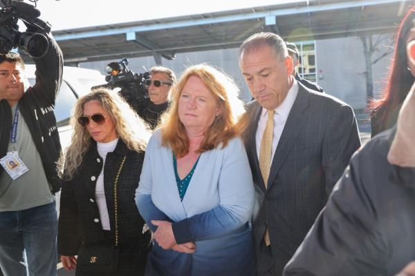 Asa Ellerup arrived at court with Peacock docu<em></em>mentary crew by her side.