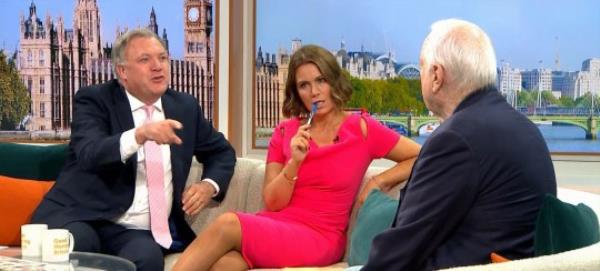 John Cleese just told Ed Balls to ?shut up? on GMB because he kept talking over him