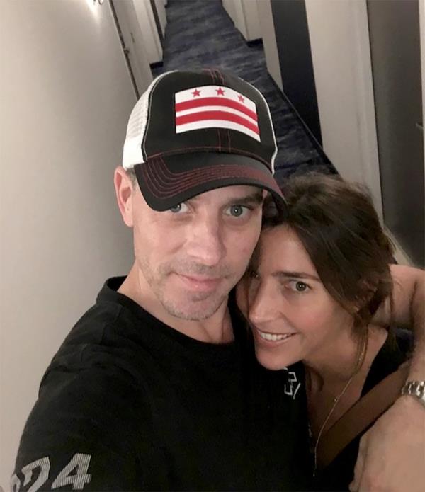 Hunter and Hallie Biden