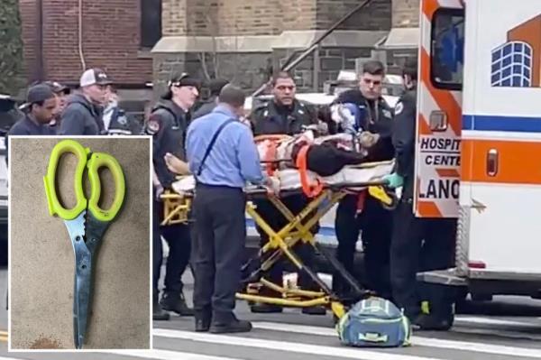 NYPD officers respo<em></em>nded to a report of an emotio<em></em>nally disturbed person on 103rd Street in the Ozone Park section of Queens.