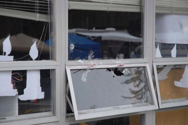 Jo<em></em>nes spread the co<em></em>nspiracy theory that the shooting was a hoax perpetrated by the government for the purpose of co<em></em>nfiscating weapons from gun owners.