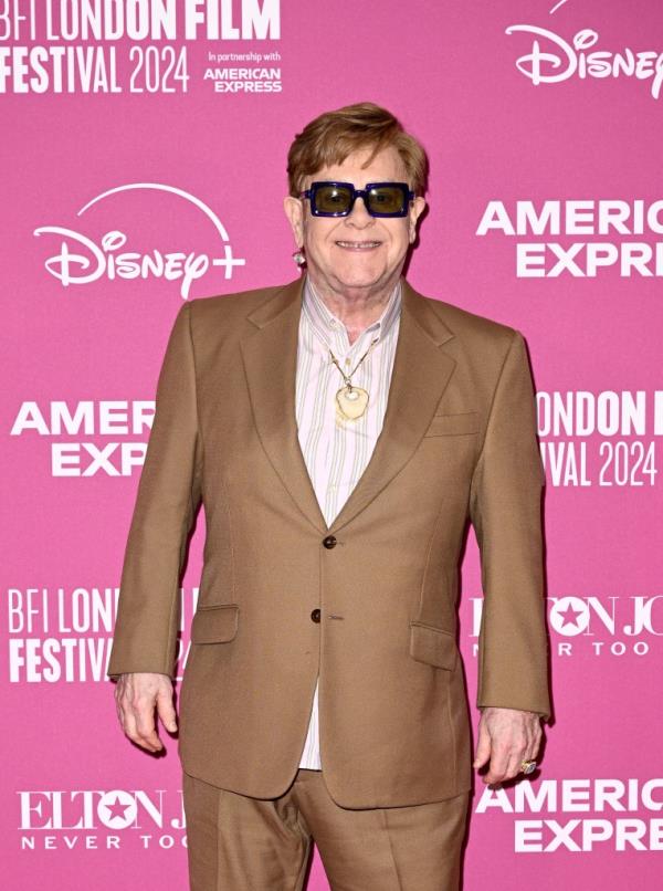 Elton John attends the 