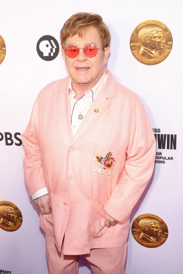Elton John attends the 2024 Gershwin Prize.