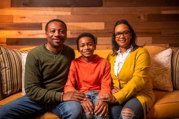 Blake James and parents