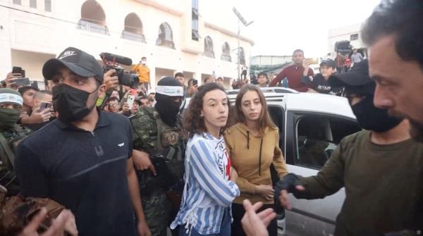 Members of Israel's war cabinet met with former hostages and the family of current captives.