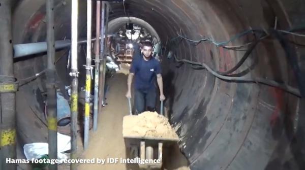 The IDF found one such tunnel on Sunday near the border, offering a rare glimpse as to how they're constructed.