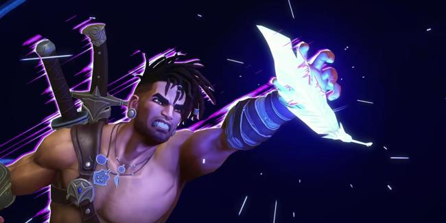 sargon grabbing a crystal in prince of persia the lost crown