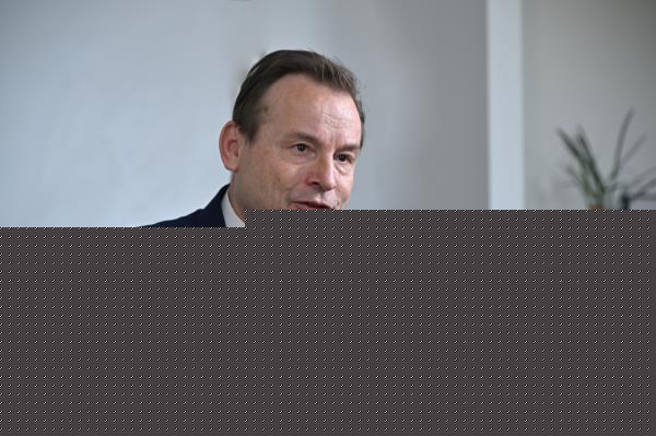 German Ambassador to Korea Georg Schmidt speaks in an interview with The Korea Herald at German Embassy in Seoul in Jung-gu , Seoul on Friday. (Im se-jun/The Korea Herald)