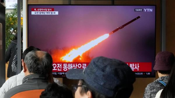 North Korea fires several cruise missiles off east coast