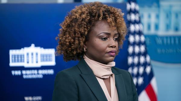 White House press secretary Karine Jean-Pierre