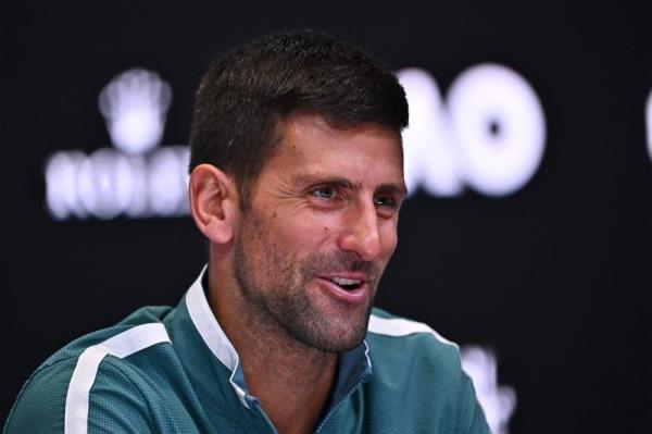 Tree-hugging Djokovic says wrist is ‘pain-free’